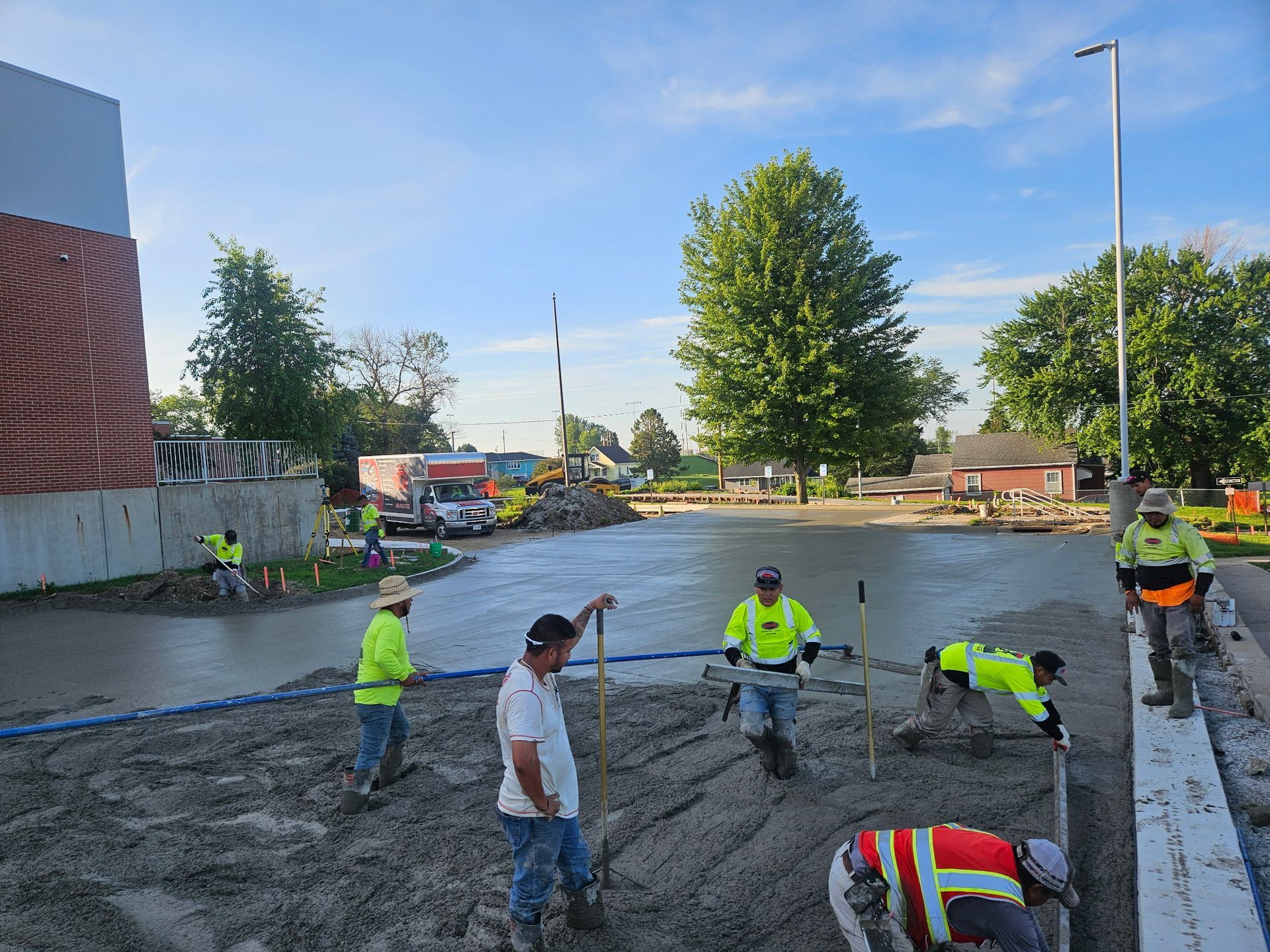 Foundation excavation work by DPS Concrete Construction